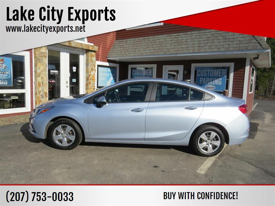 Used Chevrolet Cruze LS Auto 4dr Sedan 2017 | Lake City Exports Inc. Auburn, Maine Used Chevrolet Cruze LS Auto 4dr Sedan 2017 | Lake City Exports Inc. Auburn, Maine