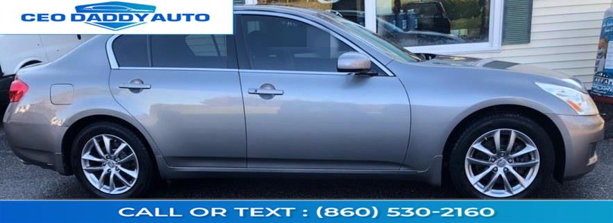 Used Infiniti G35 Sedan 4dr x AWD 2008 | CEO DADDY AUTO. Online only, Connecticut Used Infiniti G35 Sedan 4dr x AWD 2008 | CEO DADDY AUTO. Online only, Connecticut
