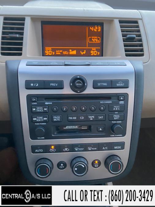 Used Nissan Murano 4dr SL AWD V6 2005 | Central A/S LLC. East Windsor, Connecticut Used Nissan Murano 4dr SL AWD V6 2005 | Central A/S LLC. East Windsor, Connecticut