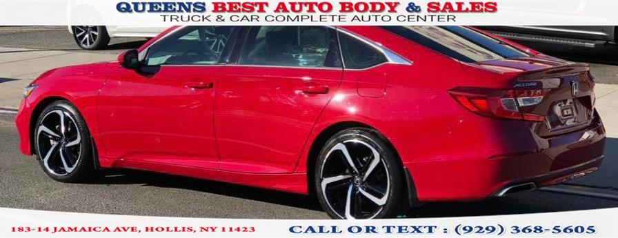 2018 Honda Accord Sedan Sport CVT, available for sale in Hollis, New York | Queens Best Auto Body / Sales. Hollis, New York 2018 Honda Accord Sedan Sport CVT, available for sale in Hollis, New York | Queens Best Auto Body / Sales. Hollis, New York