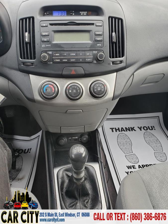 2010 Hyundai Elantra 4dr Sdn Man Blue, available for sale in East Windsor, Connecticut | Car City LLC. East Windsor, Connecticut 2010 Hyundai Elantra 4dr Sdn Man Blue, available for sale in East Windsor, Connecticut | Car City LLC. East Windsor, Connecticut