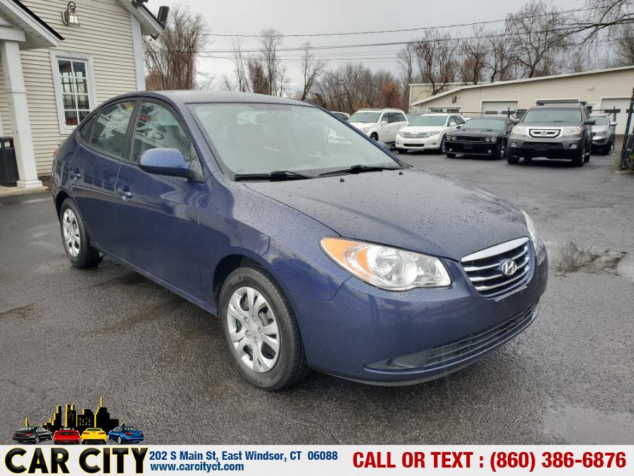 2010 Hyundai Elantra 4dr Sdn Man Blue, available for sale in East Windsor, Connecticut | Car City LLC. East Windsor, Connecticut 2010 Hyundai Elantra 4dr Sdn Man Blue, available for sale in East Windsor, Connecticut | Car City LLC. East Windsor, Connecticut