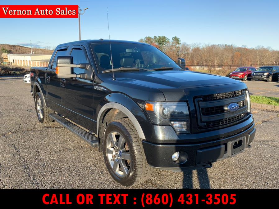 Used Ford F-150 4WD SuperCrew 145" FX4 2013 | Vernon Auto Sale & Service. Manchester, Connecticut Used Ford F-150 4WD SuperCrew 145" FX4 2013 | Vernon Auto Sale & Service. Manchester, Connecticut