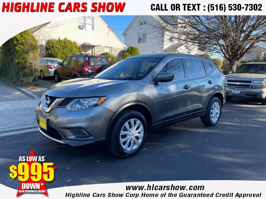 2016 Nissan Rogue AWD 4dr S, available for sale in West Hempstead, New York | Highline Cars Show Corp. West Hempstead, New York