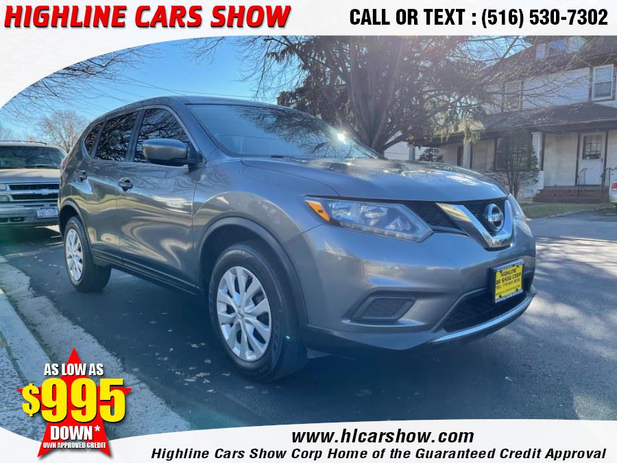 2016 Nissan Rogue AWD 4dr S, available for sale in West Hempstead, New York | Highline Cars Show Corp. West Hempstead, New York 2016 Nissan Rogue AWD 4dr S, available for sale in West Hempstead, New York | Highline Cars Show Corp. West Hempstead, New York
