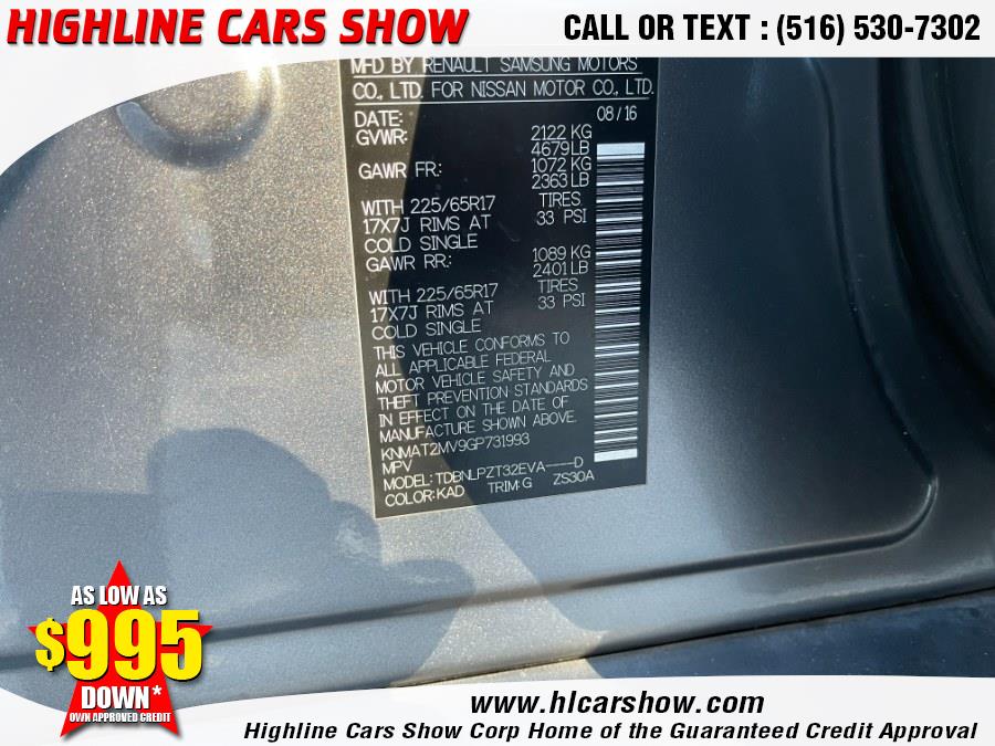 2016 Nissan Rogue AWD 4dr S, available for sale in West Hempstead, New York | Highline Cars Show Corp. West Hempstead, New York 2016 Nissan Rogue AWD 4dr S, available for sale in West Hempstead, New York | Highline Cars Show Corp. West Hempstead, New York