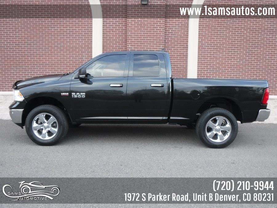 2016 Ram 1500 4WD Quad Cab 140.5" Big Horn, available for sale in Denver, Colorado | Sam's Automotive. Denver, Colorado 2016 Ram 1500 4WD Quad Cab 140.5" Big Horn, available for sale in Denver, Colorado | Sam's Automotive. Denver, Colorado