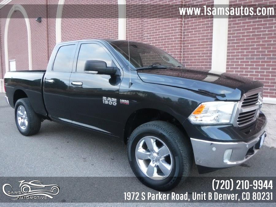 2016 Ram 1500 4WD Quad Cab 140.5" Big Horn, available for sale in Denver, Colorado | Sam's Automotive. Denver, Colorado 2016 Ram 1500 4WD Quad Cab 140.5" Big Horn, available for sale in Denver, Colorado | Sam's Automotive. Denver, Colorado
