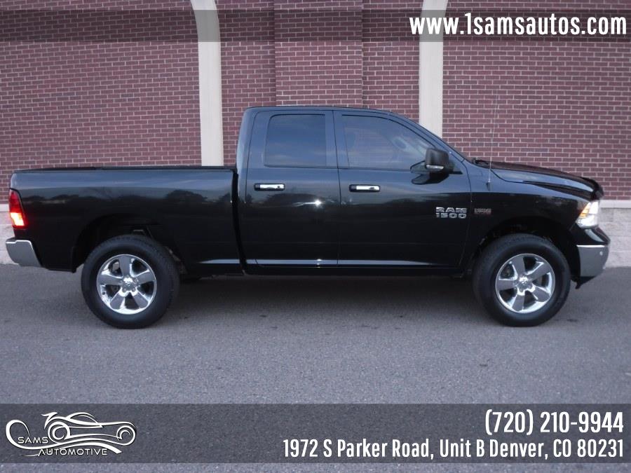 2016 Ram 1500 4WD Quad Cab 140.5" Big Horn, available for sale in Denver, Colorado | Sam's Automotive. Denver, Colorado 2016 Ram 1500 4WD Quad Cab 140.5" Big Horn, available for sale in Denver, Colorado | Sam's Automotive. Denver, Colorado