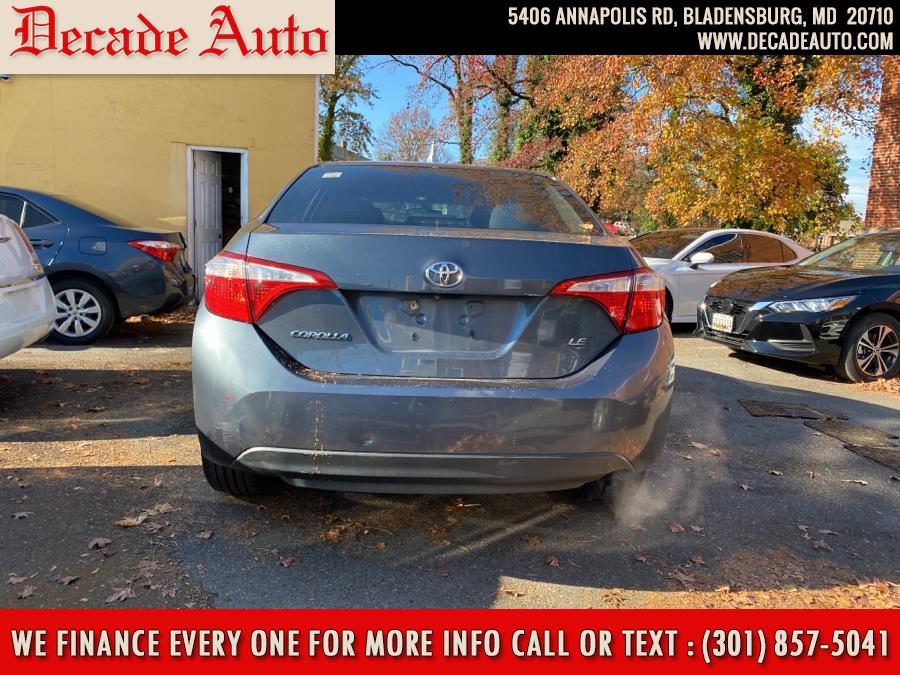 Used Toyota Corolla 4dr Sdn CVT LE (Natl) 2015 | Decade Auto. Bladensburg, Maryland Used Toyota Corolla 4dr Sdn CVT LE (Natl) 2015 | Decade Auto. Bladensburg, Maryland