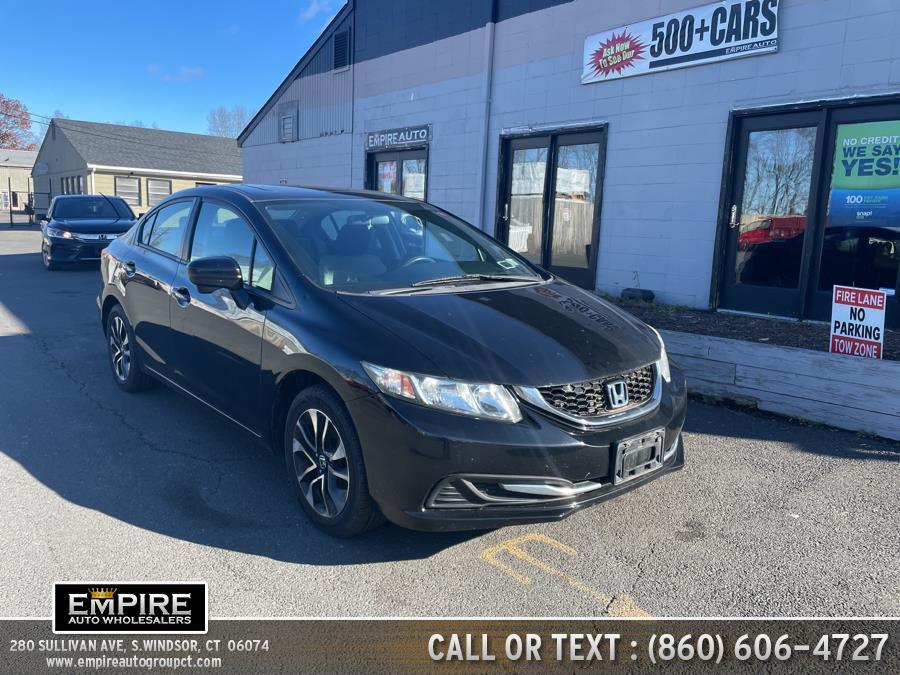 2014 Honda Civic Sedan 4dr CVT EX, available for sale in S.Windsor, Connecticut | Empire Auto Wholesalers. S.Windsor, Connecticut