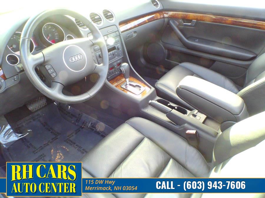 Used Audi A4 2dr Cabriolet 1.8T CVT 2006 | RH Cars LLC. Merrimack, New Hampshire Used Audi A4 2dr Cabriolet 1.8T CVT 2006 | RH Cars LLC. Merrimack, New Hampshire