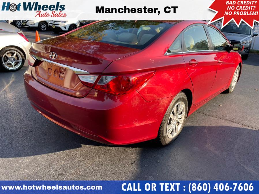 Used Hyundai Sonata 4dr Sdn 2.4L Auto GLS PZEV 2011 | Hot Wheels Auto Sales LLC. Manchester, Connecticut Used Hyundai Sonata 4dr Sdn 2.4L Auto GLS PZEV 2011 | Hot Wheels Auto Sales LLC. Manchester, Connecticut