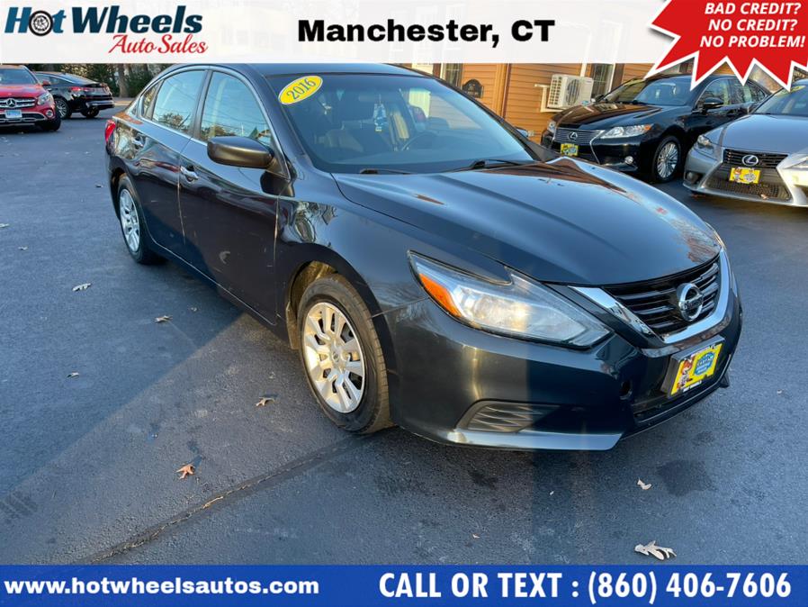 Used Nissan Altima 4dr Sdn I4 2.5 S 2016 | Hot Wheels Auto Sales LLC. Manchester, Connecticut Used Nissan Altima 4dr Sdn I4 2.5 S 2016 | Hot Wheels Auto Sales LLC. Manchester, Connecticut
