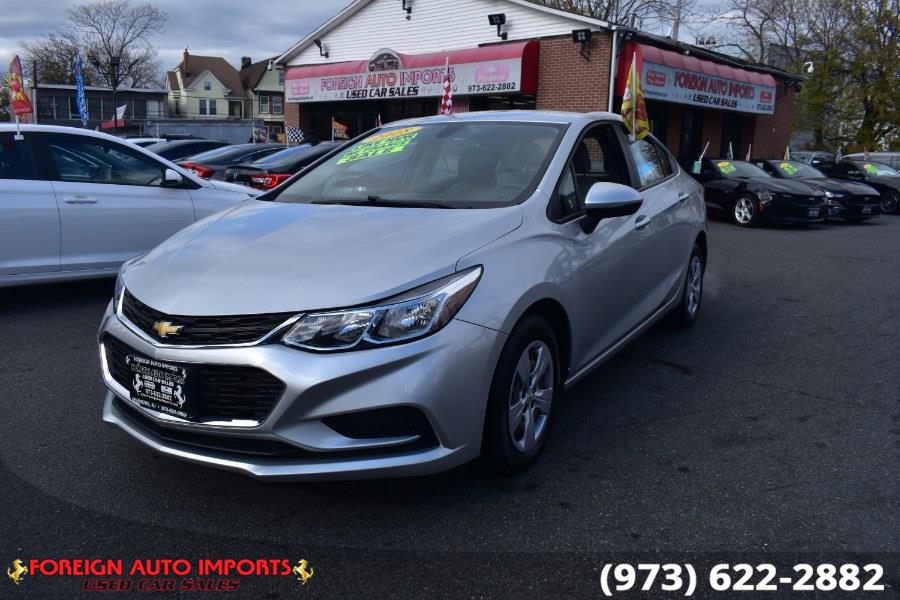 2018 Chevrolet Cruze 4dr Sdn 1.4L LS w/1SB, available for sale in Irvington, New Jersey | Foreign Auto Imports. Irvington, New Jersey