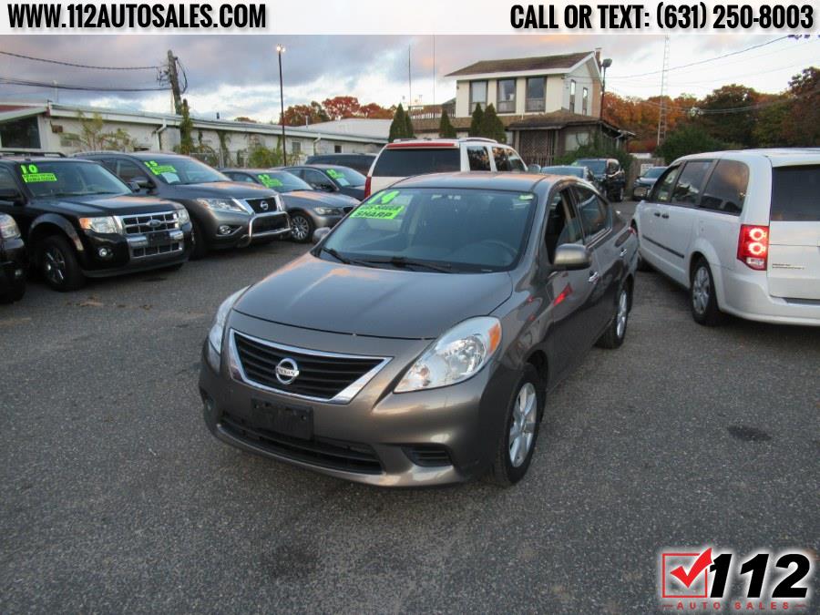 2014 Nissan Versa 4dr Sdn CVT 1.6 SV, available for sale in Patchogue, New York | 112 Auto Sales. Patchogue, New York