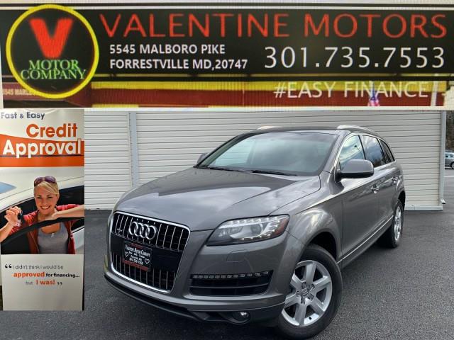 2013 Audi Q7 3.0T Premium Plus, available for sale in Forestville, Maryland | Valentine Motor Company. Forestville, Maryland