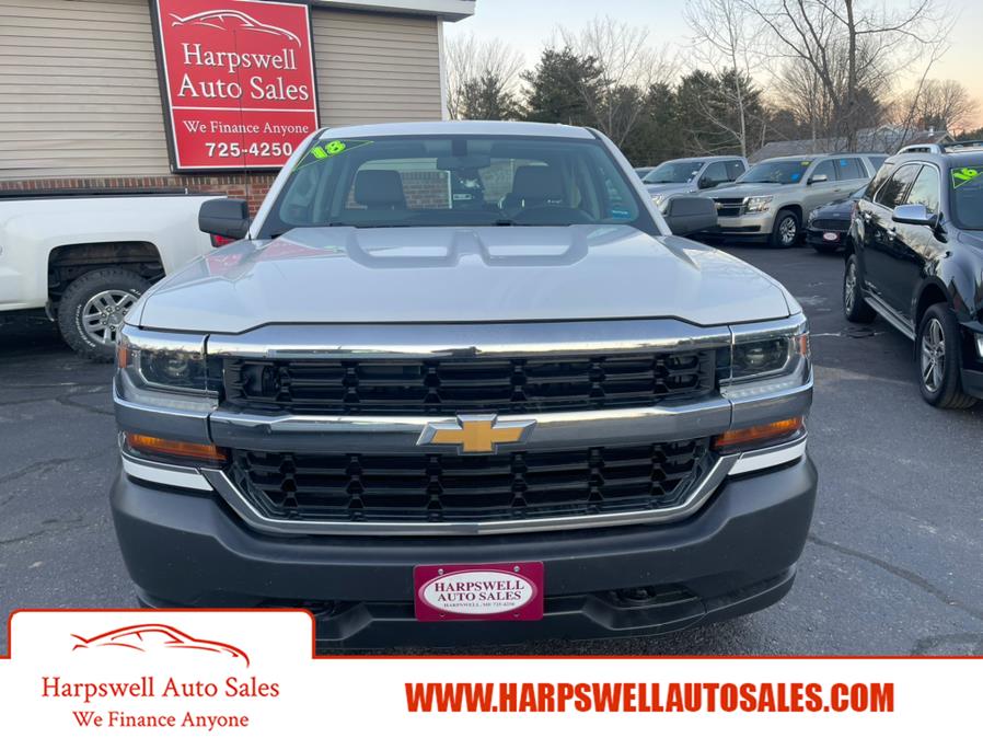 Used Chevrolet Silverado 1500 4WD Double Cab 143.5" Work Truck 2018 | Harpswell Auto Sales Inc. Harpswell, Maine Used Chevrolet Silverado 1500 4WD Double Cab 143.5" Work Truck 2018 | Harpswell Auto Sales Inc. Harpswell, Maine