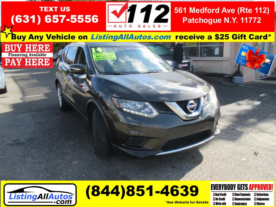 Used Nissan Rogue AWD 4dr S 2014 | www.ListingAllAutos.com. Patchogue, New York