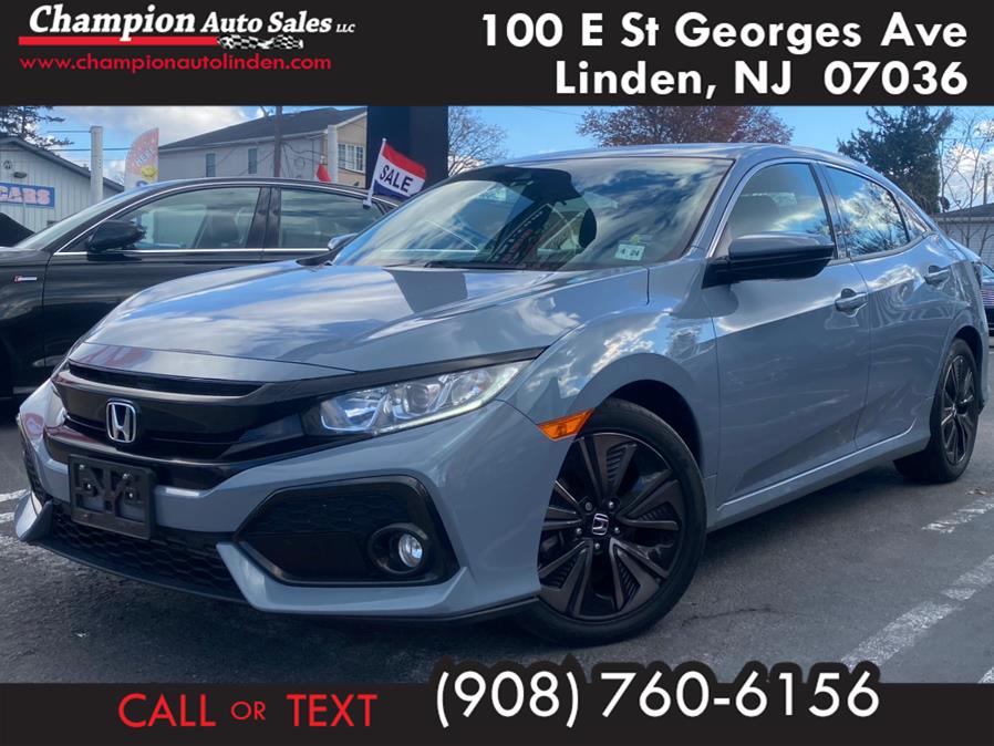2019 Honda Civic Hatchback EX CVT, available for sale in Linden, New Jersey | Champion Auto Sales. Linden, New Jersey
