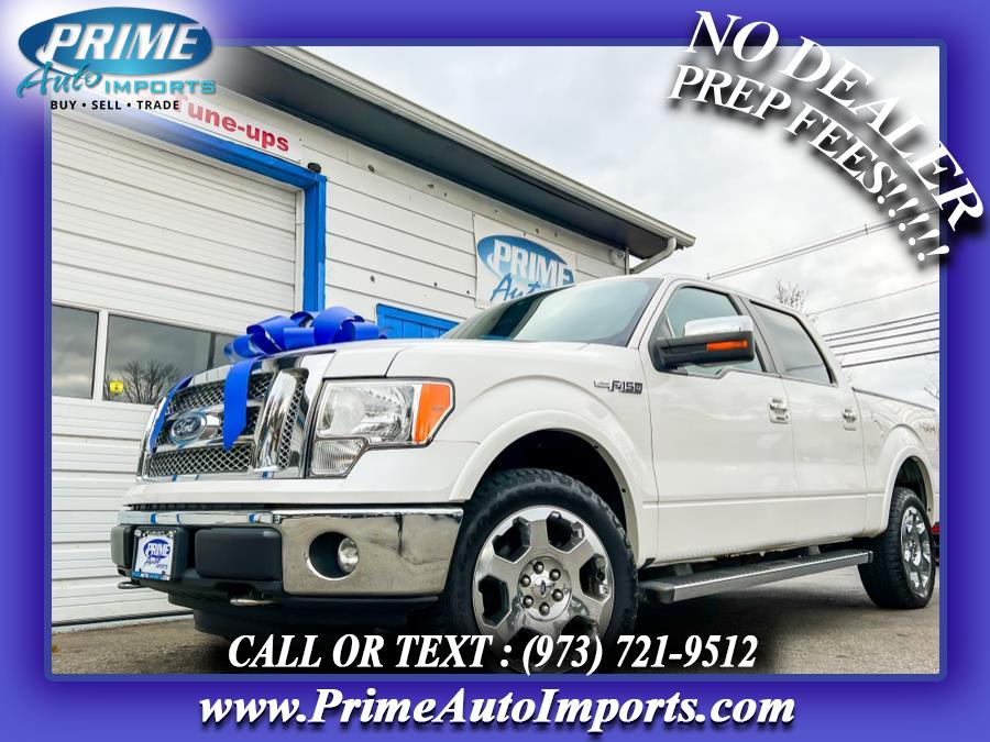 2012 Ford F-150 4WD SuperCrew 145" Lariat, available for sale in Bloomingdale, New Jersey | Prime Auto Imports. Bloomingdale, New Jersey