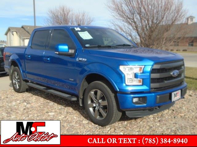 2016 Ford F-150 4WD SuperCrew 145" Lariat, available for sale in Colby, KS