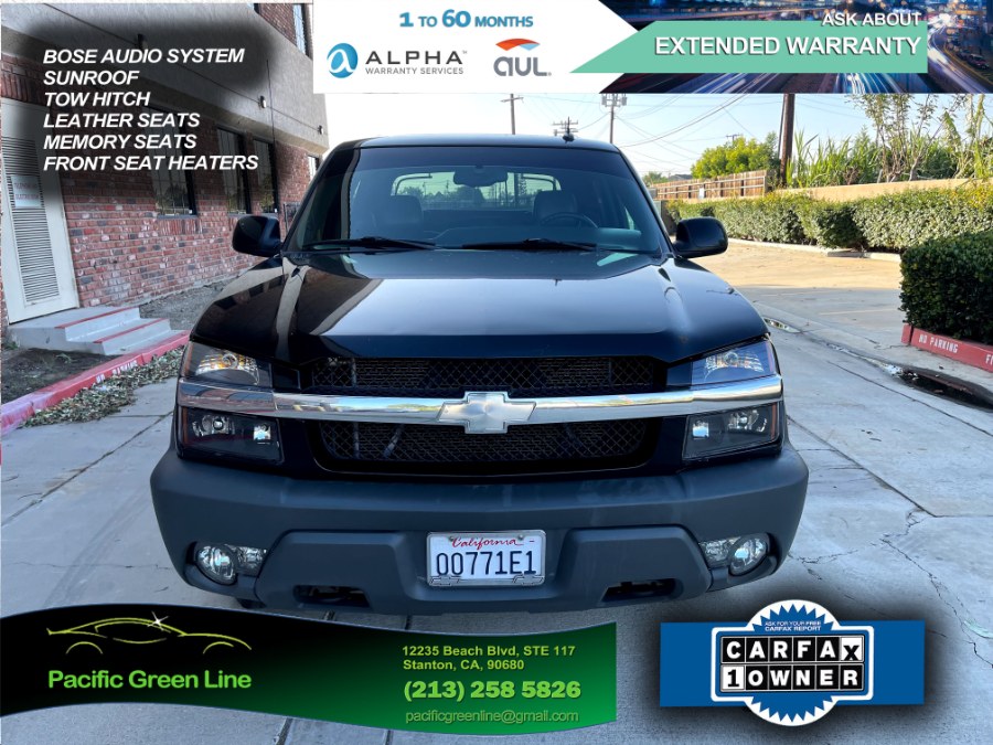 2003 Chevrolet Avalanche 1500 5dr Crew Cab 130" WB, available for sale in Lake Forest, California | Pacific Green Line. Lake Forest, California 2003 Chevrolet Avalanche 1500 5dr Crew Cab 130" WB, available for sale in Lake Forest, California | Pacific Green Line. Lake Forest, California