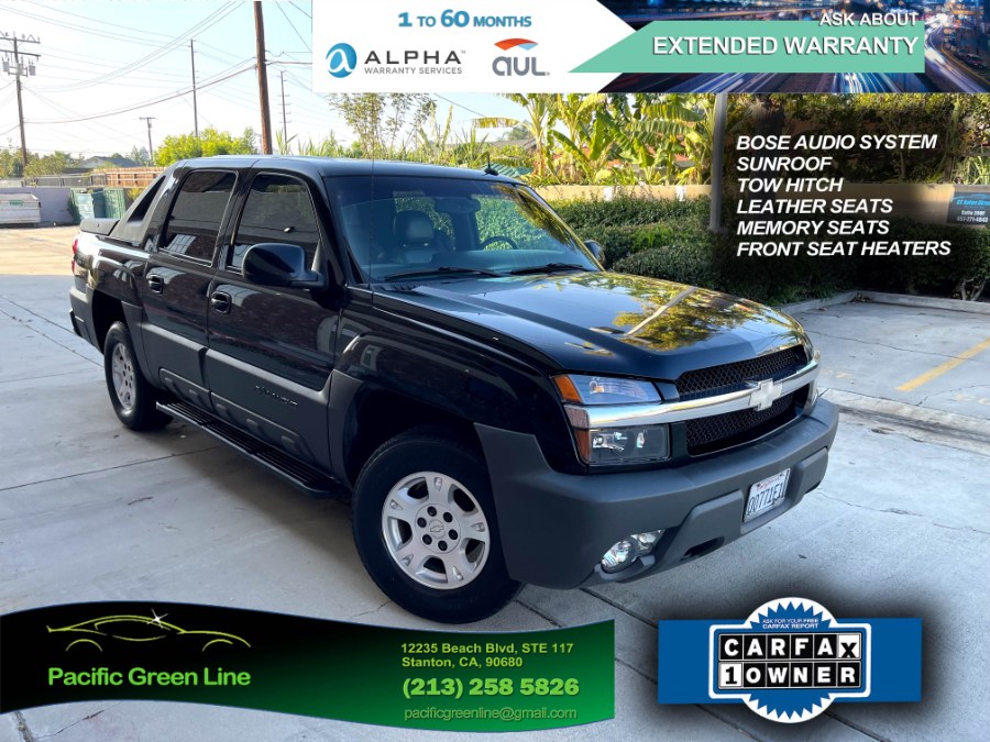 2003 Chevrolet Avalanche 1500 5dr Crew Cab 130" WB, available for sale in Lake Forest, California | Pacific Green Line. Lake Forest, California 2003 Chevrolet Avalanche 1500 5dr Crew Cab 130" WB, available for sale in Lake Forest, California | Pacific Green Line. Lake Forest, California