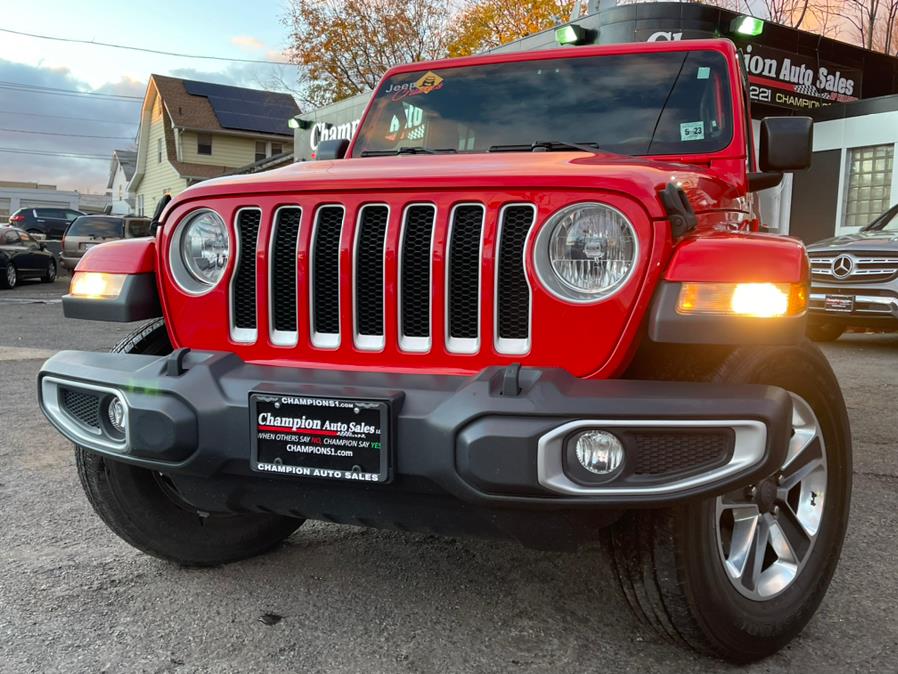 Used Jeep Wrangler Unlimited Sahara 4x4 2018 | Champion Auto Hillside. Hillside, New Jersey