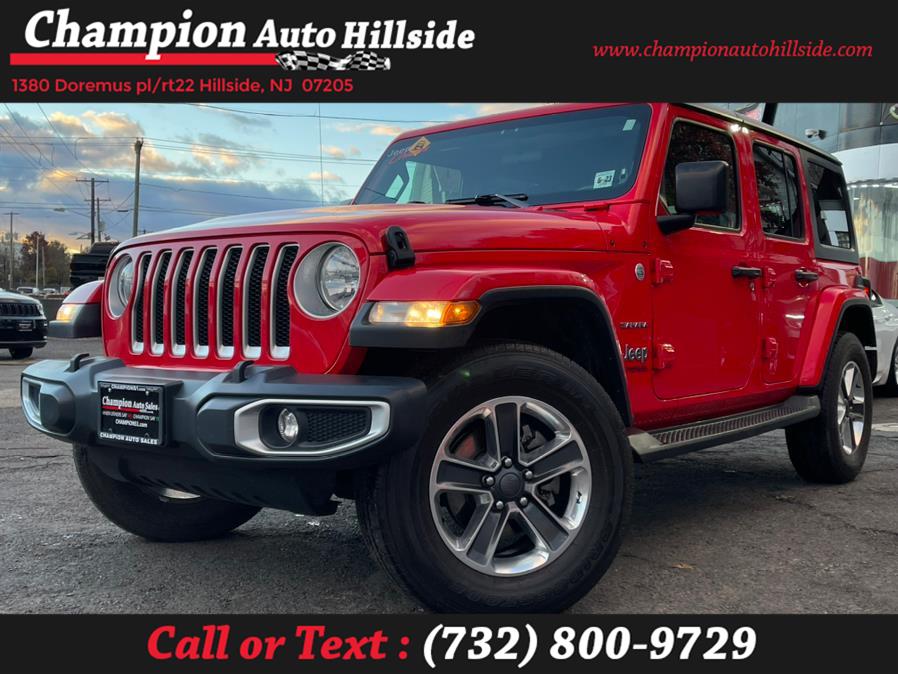 Used 2018 Jeep Wrangler Unlimited in Hillside, New Jersey | Champion Auto Hillside. Hillside, New Jersey
