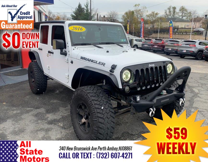 Used Jeep Wrangler Unlimited 4WD 4dr Sport 2016 | All State Motor Inc. Perth Amboy, New Jersey Used Jeep Wrangler Unlimited 4WD 4dr Sport 2016 | All State Motor Inc. Perth Amboy, New Jersey