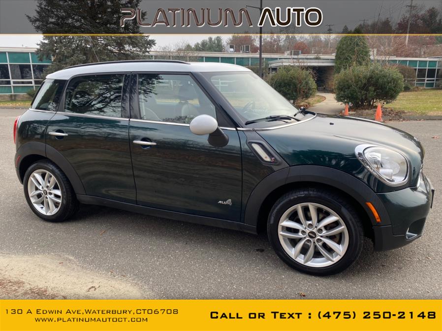 2013 MINI Cooper Countryman AWD 4dr S ALL4, available for sale in Waterbury, Connecticut | Platinum Auto Care. Waterbury, Connecticut 2013 MINI Cooper Countryman AWD 4dr S ALL4, available for sale in Waterbury, Connecticut | Platinum Auto Care. Waterbury, Connecticut