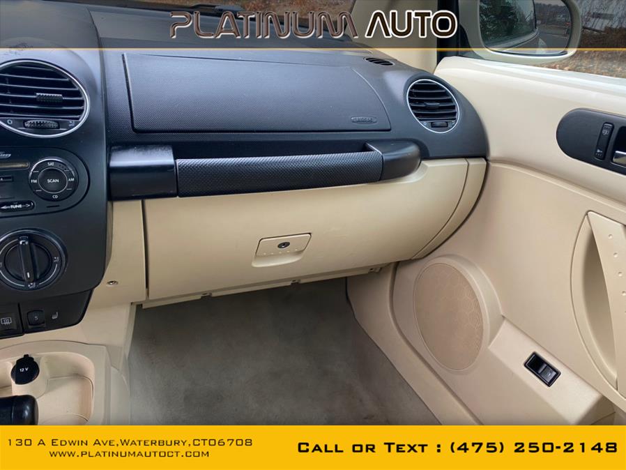 2008 Volkswagen New Beetle Convertible 2dr Auto SE PZEV, available for sale in Waterbury, Connecticut | Platinum Auto Care. Waterbury, Connecticut 2008 Volkswagen New Beetle Convertible 2dr Auto SE PZEV, available for sale in Waterbury, Connecticut | Platinum Auto Care. Waterbury, Connecticut