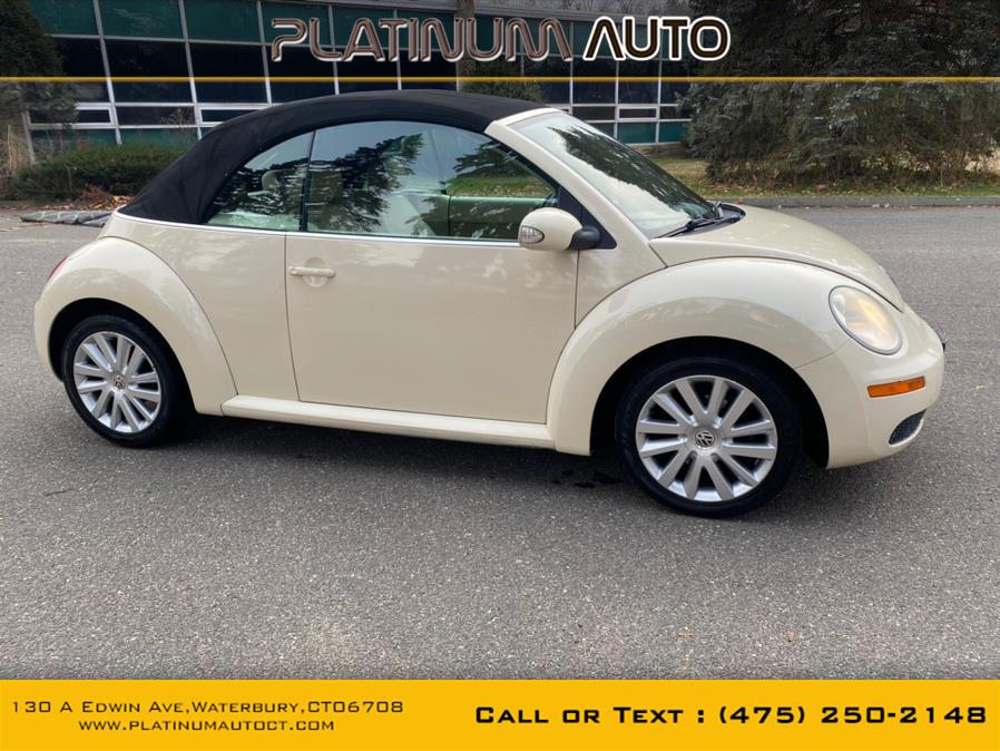 2008 Volkswagen New Beetle Convertible 2dr Auto SE PZEV, available for sale in Waterbury, Connecticut | Platinum Auto Care. Waterbury, Connecticut 2008 Volkswagen New Beetle Convertible 2dr Auto SE PZEV, available for sale in Waterbury, Connecticut | Platinum Auto Care. Waterbury, Connecticut