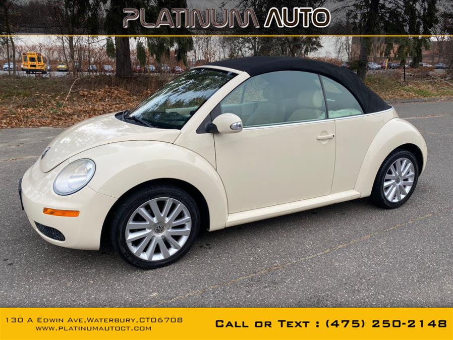 2008 Volkswagen New Beetle Convertible 2dr Auto SE PZEV, available for sale in Waterbury, Connecticut | Platinum Auto Care. Waterbury, Connecticut 2008 Volkswagen New Beetle Convertible 2dr Auto SE PZEV, available for sale in Waterbury, Connecticut | Platinum Auto Care. Waterbury, Connecticut