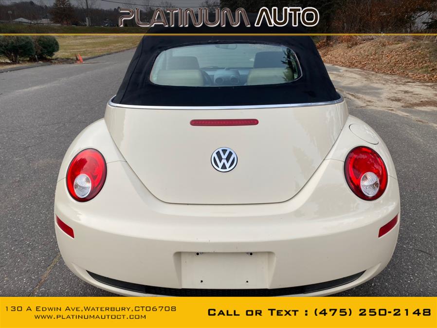 2008 Volkswagen New Beetle Convertible 2dr Auto SE PZEV, available for sale in Waterbury, Connecticut | Platinum Auto Care. Waterbury, Connecticut 2008 Volkswagen New Beetle Convertible 2dr Auto SE PZEV, available for sale in Waterbury, Connecticut | Platinum Auto Care. Waterbury, Connecticut