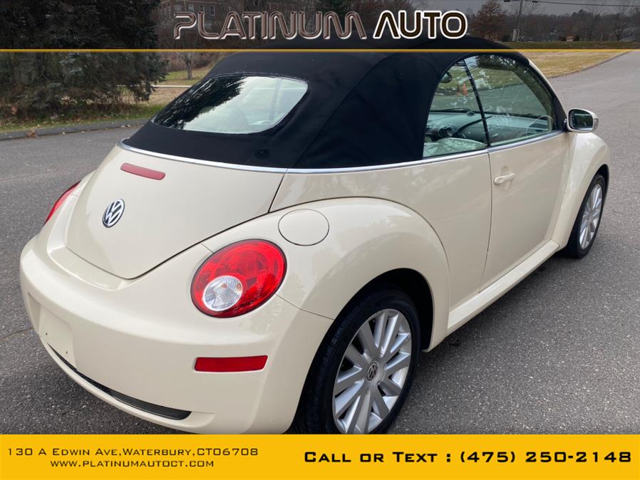 2008 Volkswagen New Beetle Convertible 2dr Auto SE PZEV, available for sale in Waterbury, Connecticut | Platinum Auto Care. Waterbury, Connecticut 2008 Volkswagen New Beetle Convertible 2dr Auto SE PZEV, available for sale in Waterbury, Connecticut | Platinum Auto Care. Waterbury, Connecticut