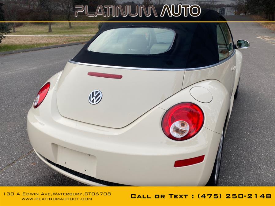 2008 Volkswagen New Beetle Convertible 2dr Auto SE PZEV, available for sale in Waterbury, Connecticut | Platinum Auto Care. Waterbury, Connecticut 2008 Volkswagen New Beetle Convertible 2dr Auto SE PZEV, available for sale in Waterbury, Connecticut | Platinum Auto Care. Waterbury, Connecticut