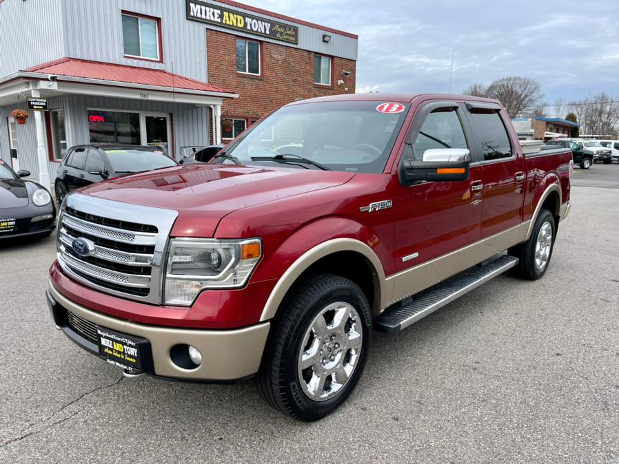 2013 Ford F-150 4WD SuperCrew 145" Lariat, available for sale in South Windsor, Connecticut | Mike And Tony Auto Sales, Inc. South Windsor, Connecticut
