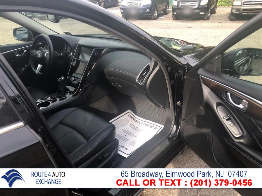 Used INFINITI Q50 3.0t LUXE AWD 2018 | Route 4 Auto Exchange. Elmwood Park, New Jersey Used INFINITI Q50 3.0t LUXE AWD 2018 | Route 4 Auto Exchange. Elmwood Park, New Jersey