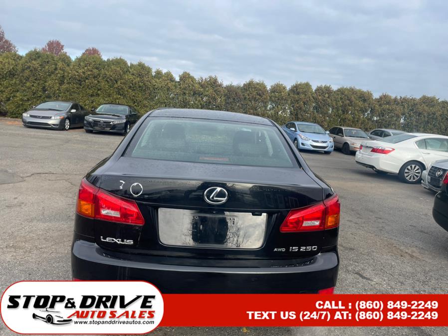 Used Lexus IS 250 4dr Sport Sdn AWD Auto 2006 | Stop & Drive Auto Sales. East Windsor, Connecticut