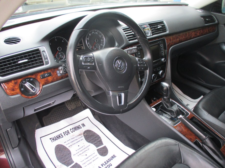 2012 Volkswagen Passat 4dr Sdn 2.0L DSG TDI SEL Premium, available for sale in Meriden, Connecticut | Cos Central Auto. Meriden, Connecticut 2012 Volkswagen Passat 4dr Sdn 2.0L DSG TDI SEL Premium, available for sale in Meriden, Connecticut | Cos Central Auto. Meriden, Connecticut