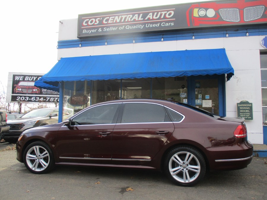 2012 Volkswagen Passat 4dr Sdn 2.0L DSG TDI SEL Premium, available for sale in Meriden, Connecticut | Cos Central Auto. Meriden, Connecticut 2012 Volkswagen Passat 4dr Sdn 2.0L DSG TDI SEL Premium, available for sale in Meriden, Connecticut | Cos Central Auto. Meriden, Connecticut