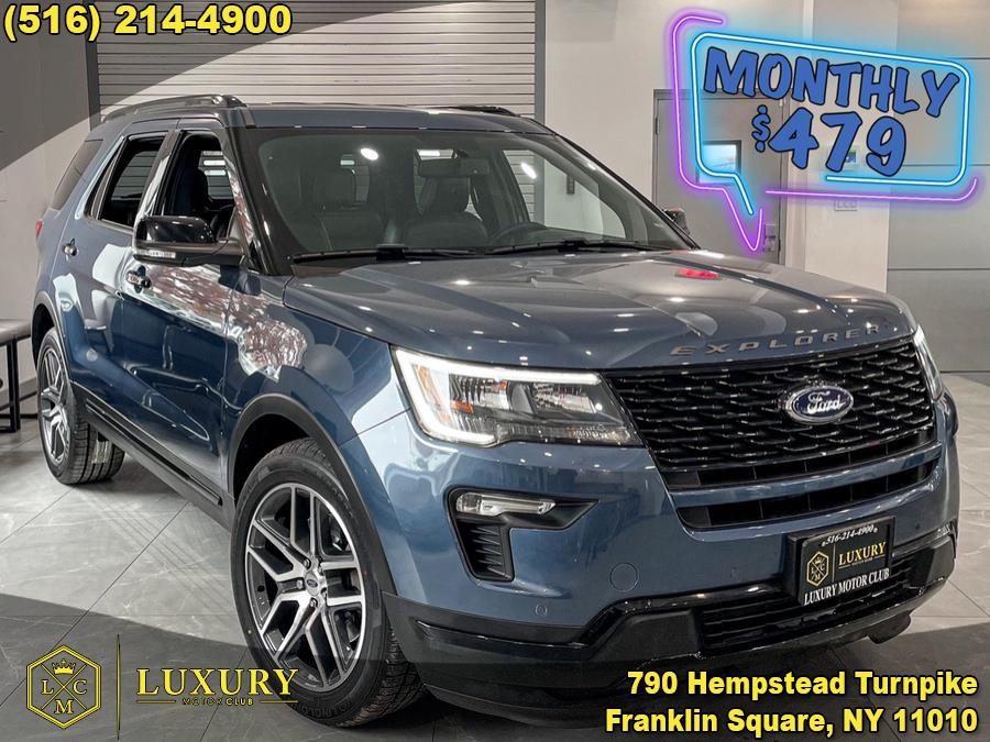 2018 Ford Explorer Sport 4WD, available for sale in Franklin Square, New York | Luxury Motor Club. Franklin Square, New York 2018 Ford Explorer Sport 4WD, available for sale in Franklin Square, New York | Luxury Motor Club. Franklin Square, New York