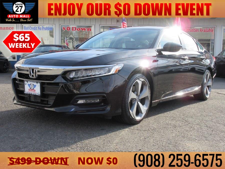 Used Honda Accord Sedan Touring 1.5T CVT 2018 | Route 27 Auto Mall. Linden, New Jersey
