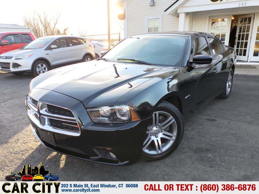 2013 Dodge Charger 4dr Sdn RT RWD, available for sale in East Windsor, Connecticut | Car City LLC. East Windsor, Connecticut