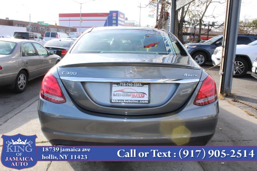 2018 Mercedes-Benz C-Class C 300 4MATIC Sedan, available for sale in Hollis, New York | King of Jamaica Auto Inc. Hollis, New York 2018 Mercedes-Benz C-Class C 300 4MATIC Sedan, available for sale in Hollis, New York | King of Jamaica Auto Inc. Hollis, New York