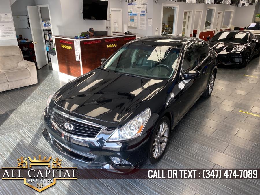 2013 Infiniti G37 Sedan 4dr x AWD, available for sale in Brooklyn, New York | All Capital Motors. Brooklyn, New York 2013 Infiniti G37 Sedan 4dr x AWD, available for sale in Brooklyn, New York | All Capital Motors. Brooklyn, New York