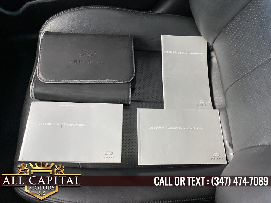 2013 Infiniti G37 Sedan 4dr x AWD, available for sale in Brooklyn, New York | All Capital Motors. Brooklyn, New York 2013 Infiniti G37 Sedan 4dr x AWD, available for sale in Brooklyn, New York | All Capital Motors. Brooklyn, New York