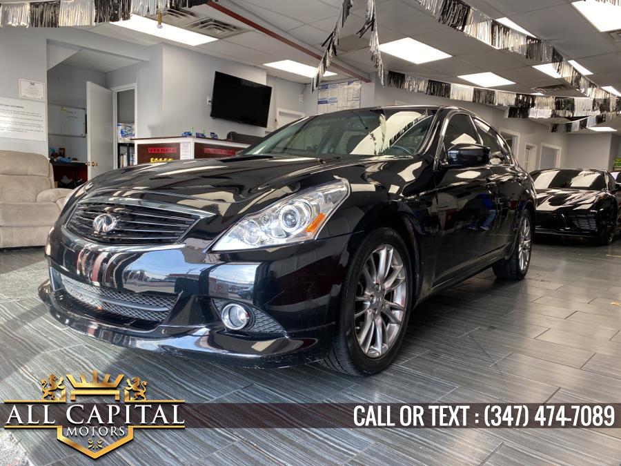 2013 Infiniti G37 Sedan 4dr x AWD, available for sale in Brooklyn, New York | All Capital Motors. Brooklyn, New York 2013 Infiniti G37 Sedan 4dr x AWD, available for sale in Brooklyn, New York | All Capital Motors. Brooklyn, New York